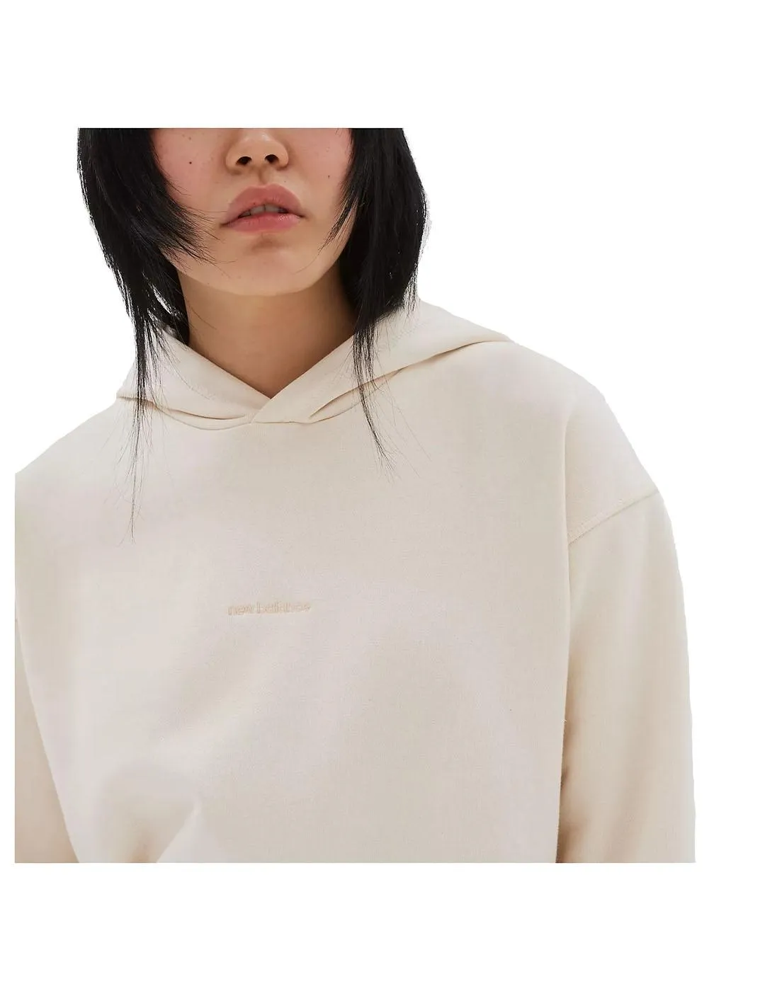 Sudadera Mujer New Balance Nature Beige