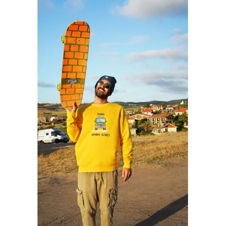 Sudadera Wanna Ride Spectra Yellow 