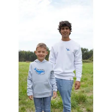Sudadera Whalevolution White 
