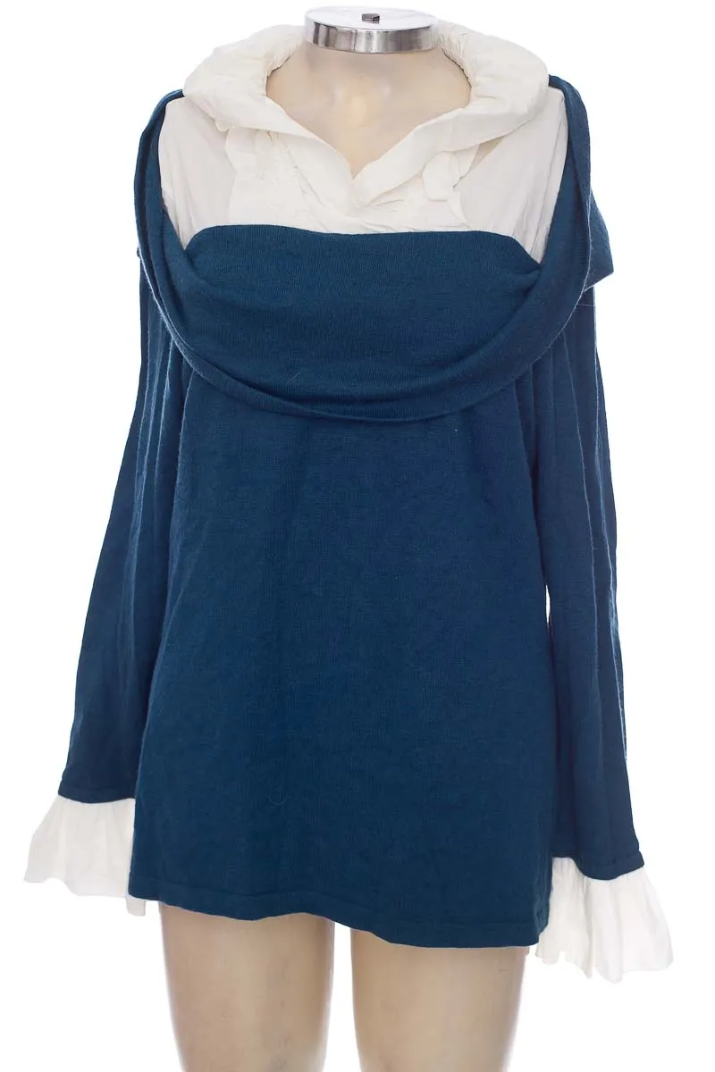 SWEATER COLOR AZUL  ALBERTO MAKALI