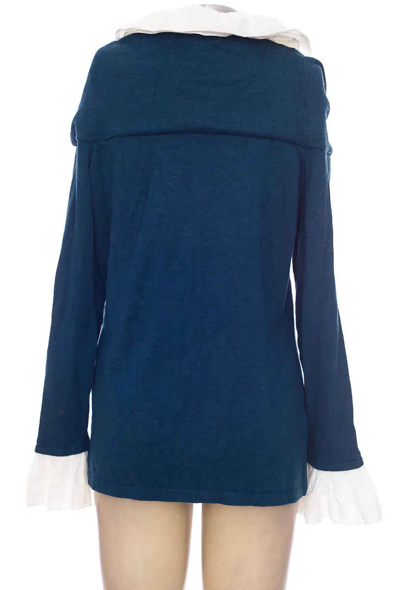 SWEATER COLOR AZUL  ALBERTO MAKALI