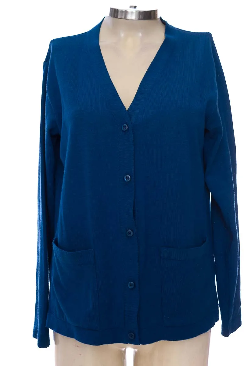 SWEATER COLOR AZUL  TEJIDOS TRICOLUX