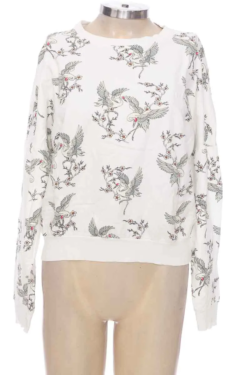 SWEATER COLOR BLANCO  COLOR BLUE