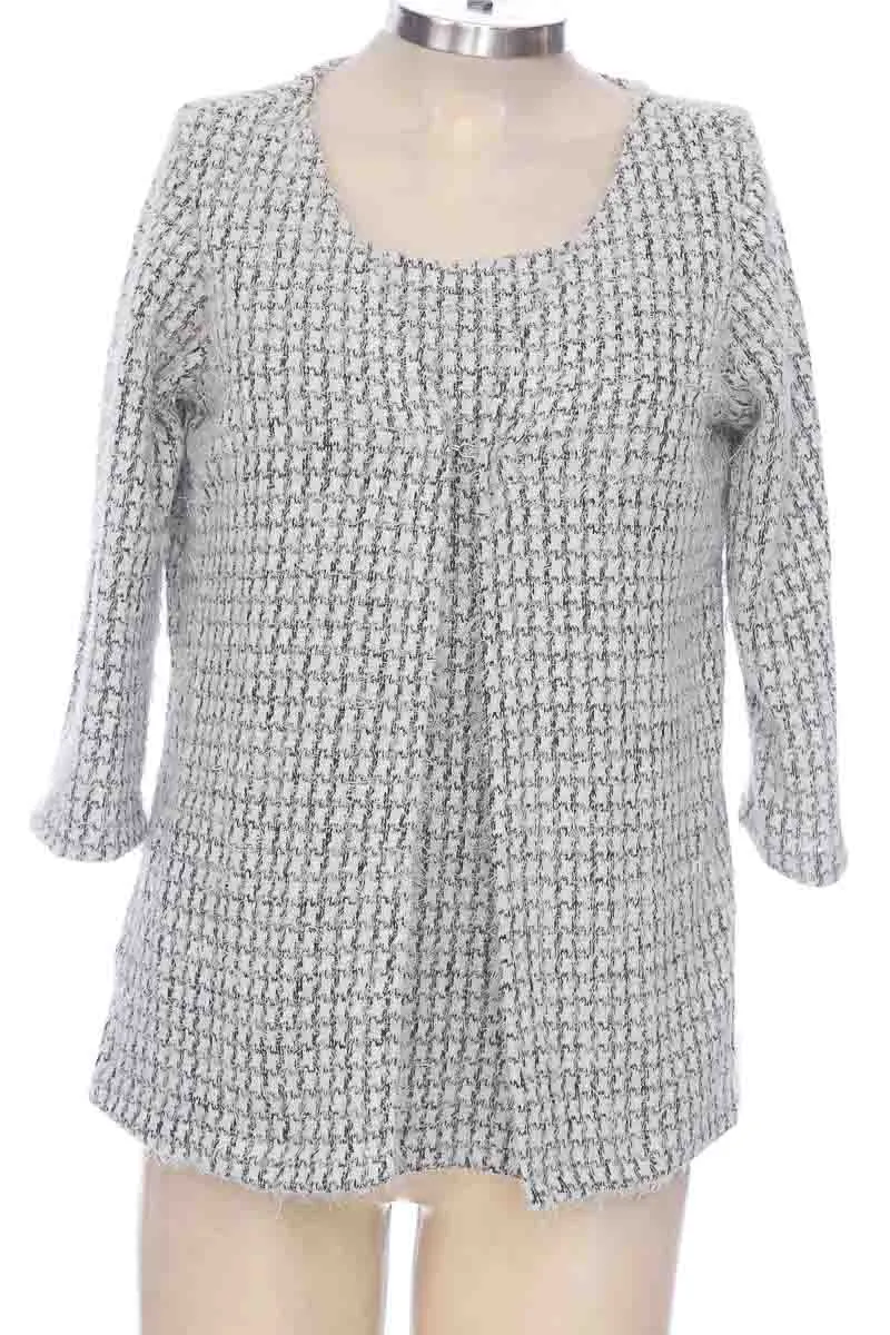 SWEATER COLOR BLANCO  CREACIONES MONALISA