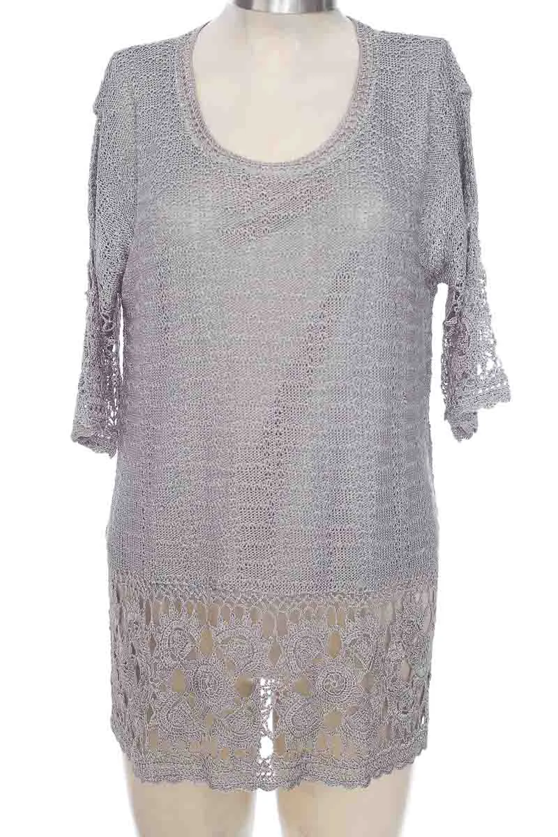 SWEATER COLOR GRIS  JLUA  DIU