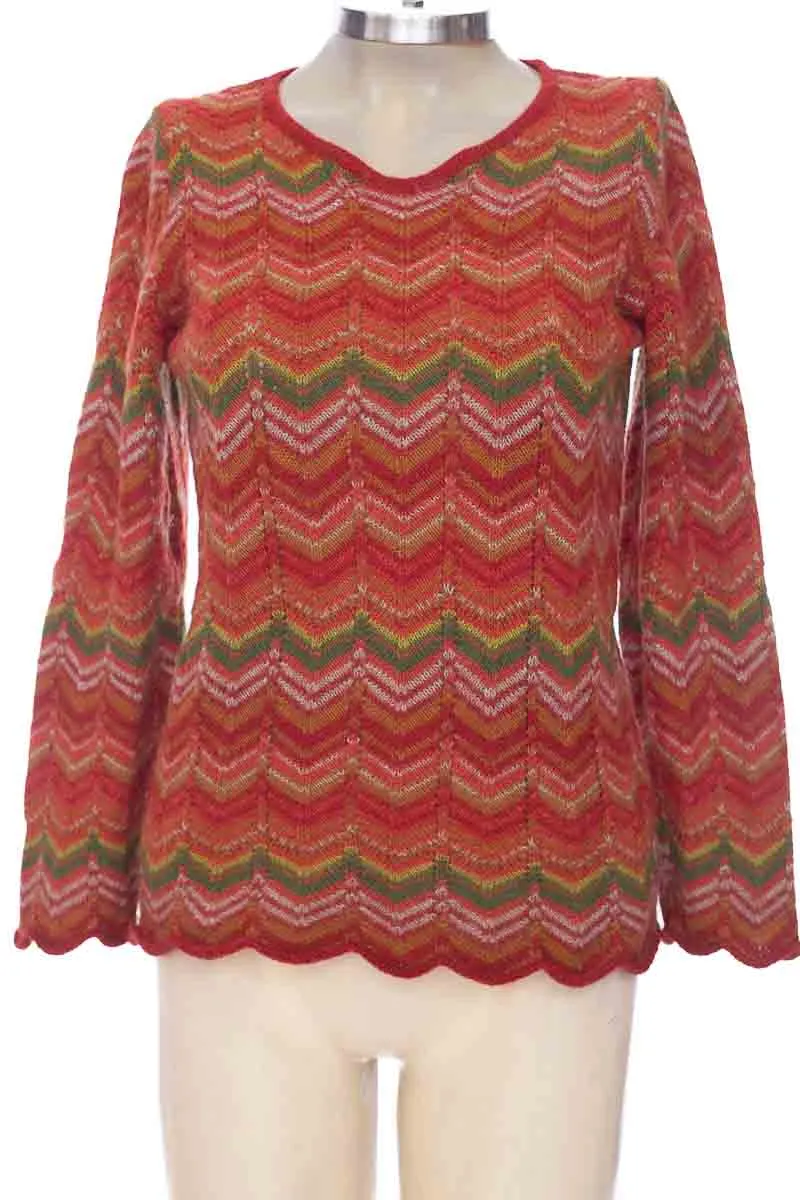 SWEATER COLOR NARANJA  ALPACA 111