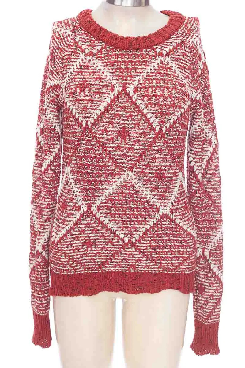 SWEATER COLOR ROJO  COLOR SIETE