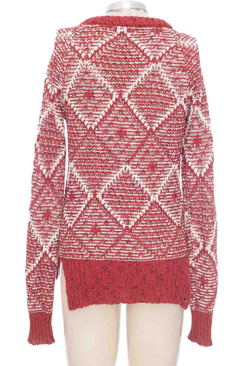 SWEATER COLOR ROJO  COLOR SIETE
