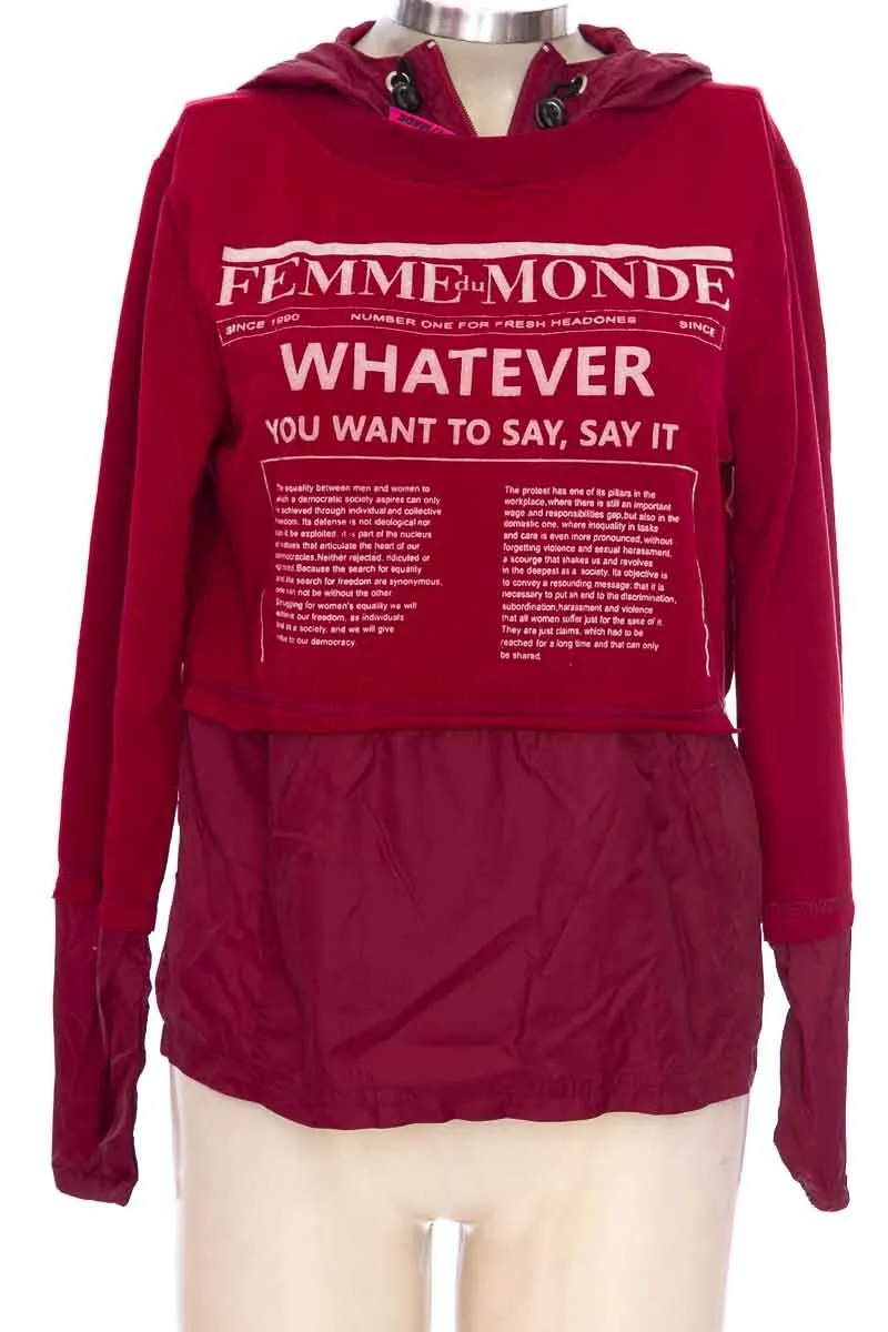 SWEATER COLOR VINOTINTO  KOTT RISK