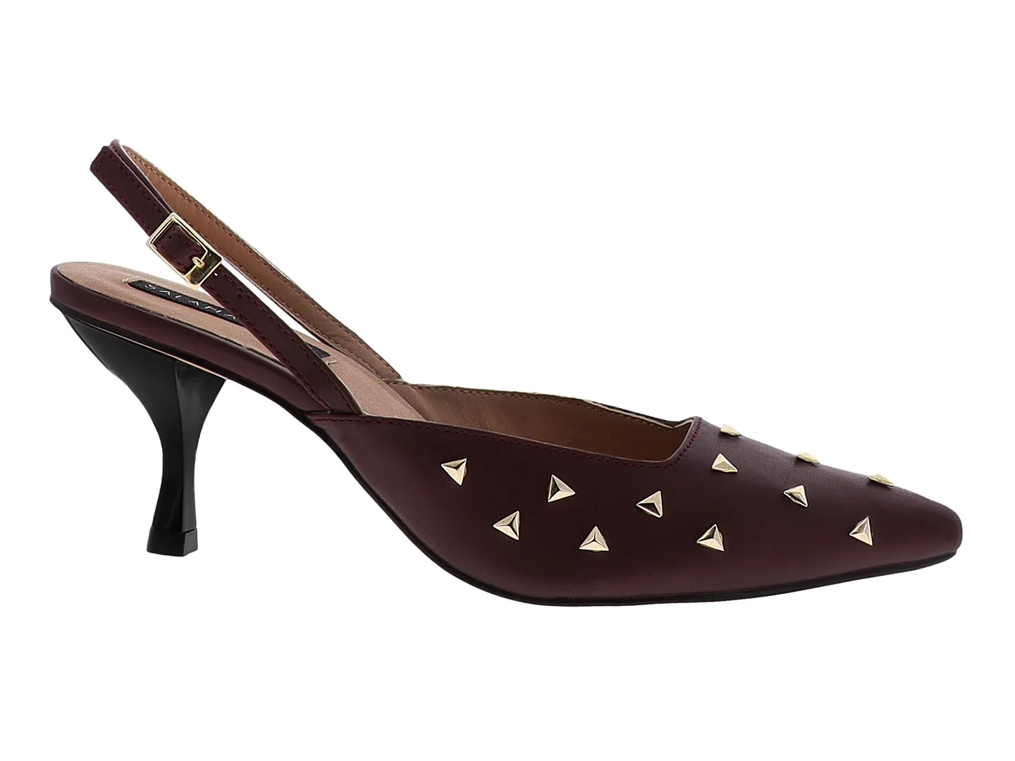 Tacones Salamandra 3616 Tinto Para Mujer