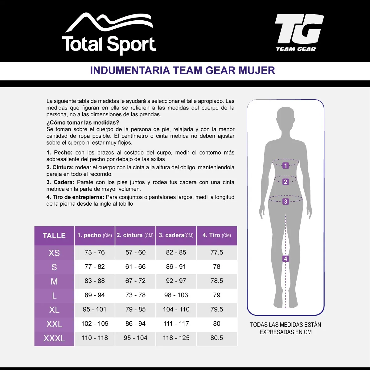 Team Gear Remera Elastic Con Recortes – Mujer – 104046930
