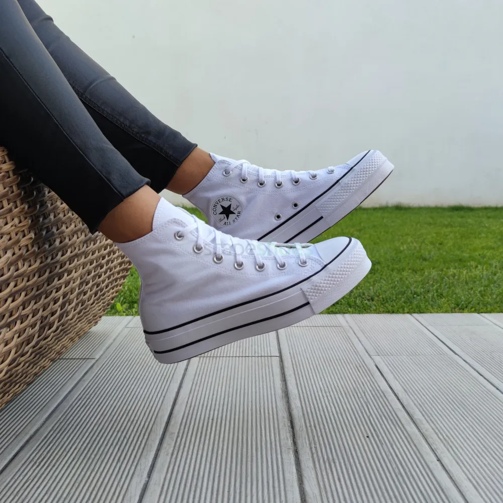 Tenis CONVERSE All Star Womens White Garnet 560846C