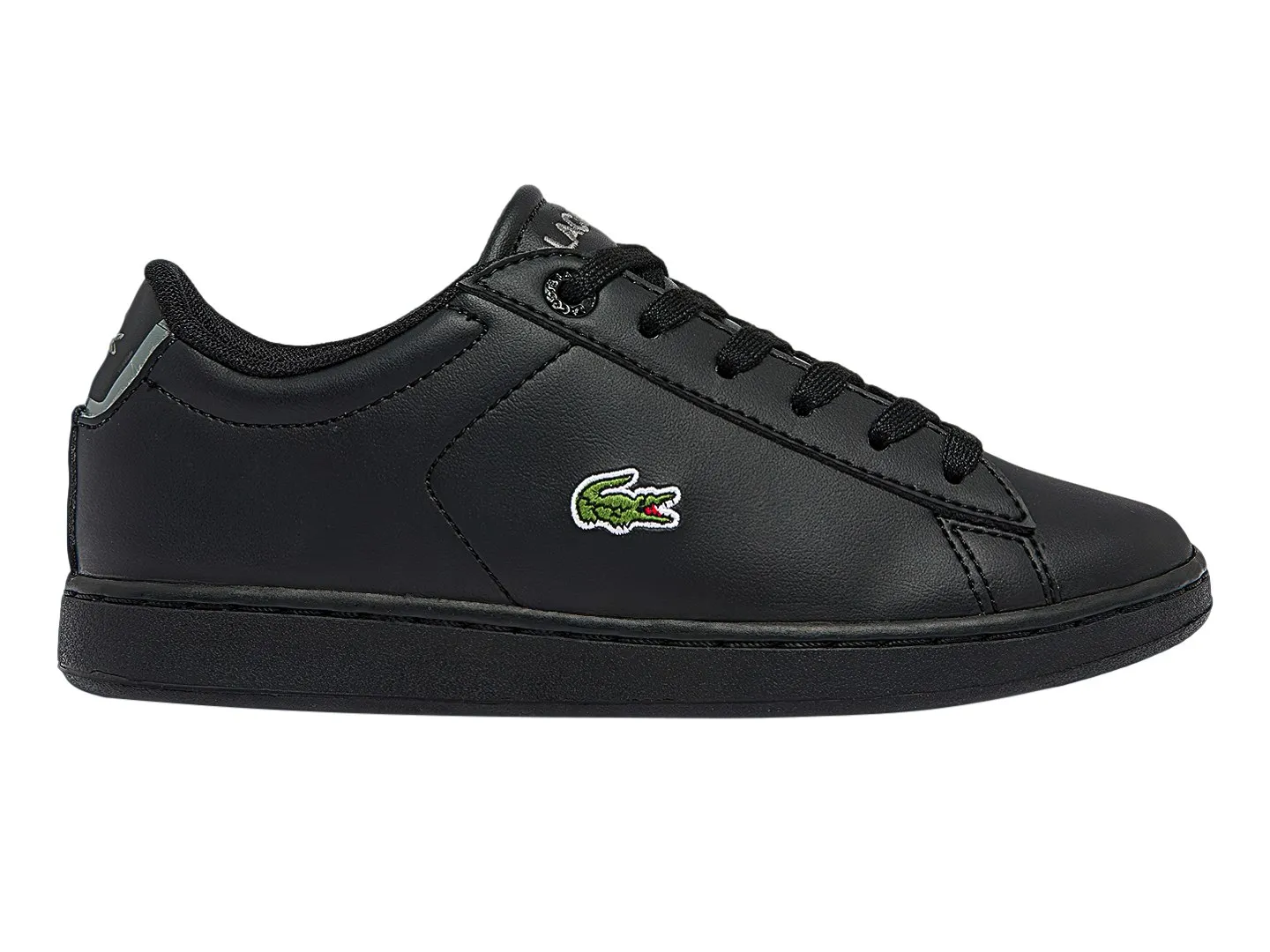 Tenis Lacoste Carnaby  Negro Para Niño