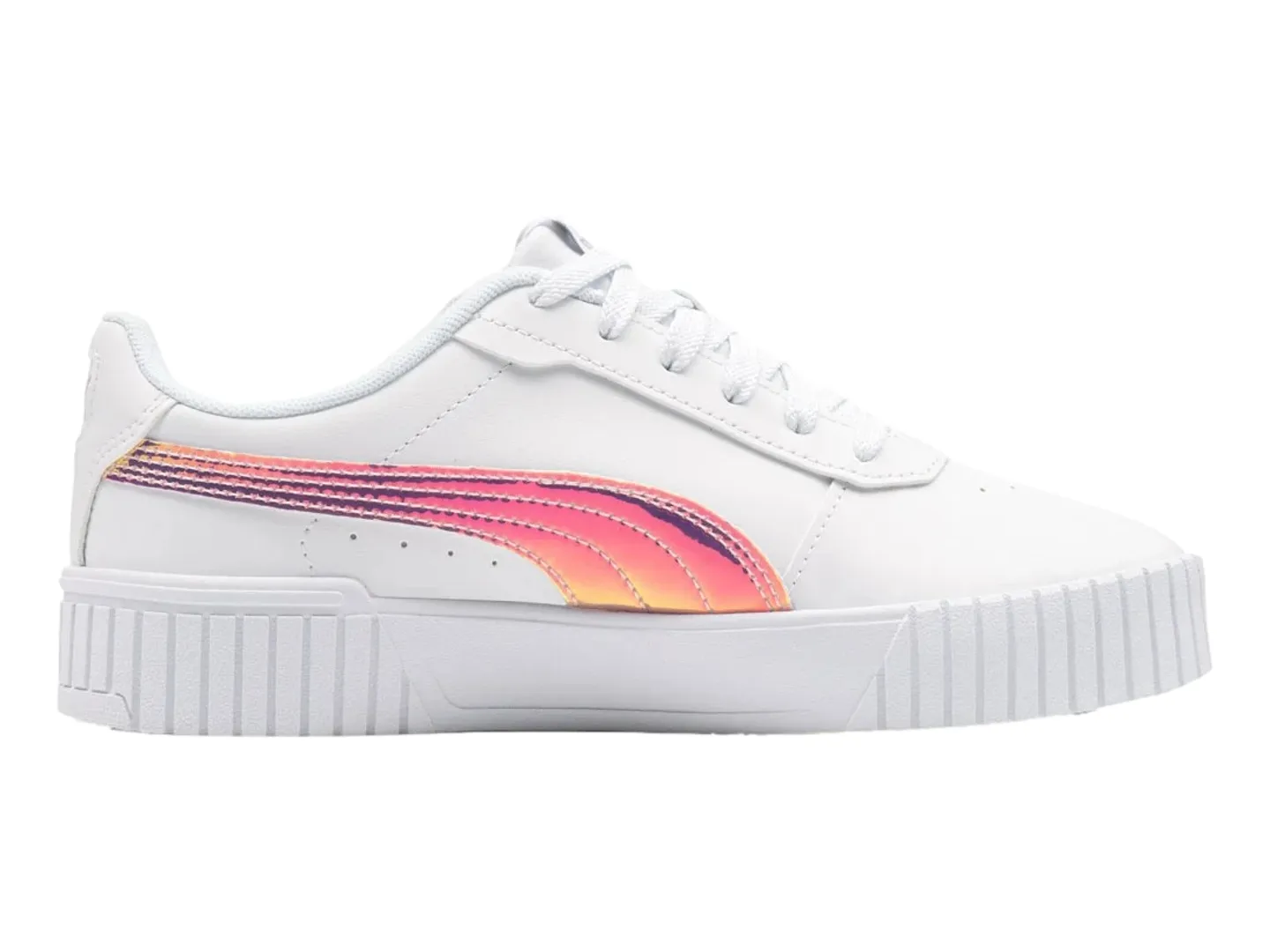 Tenis Puma Carina 2.0 Blanco Para Niña
