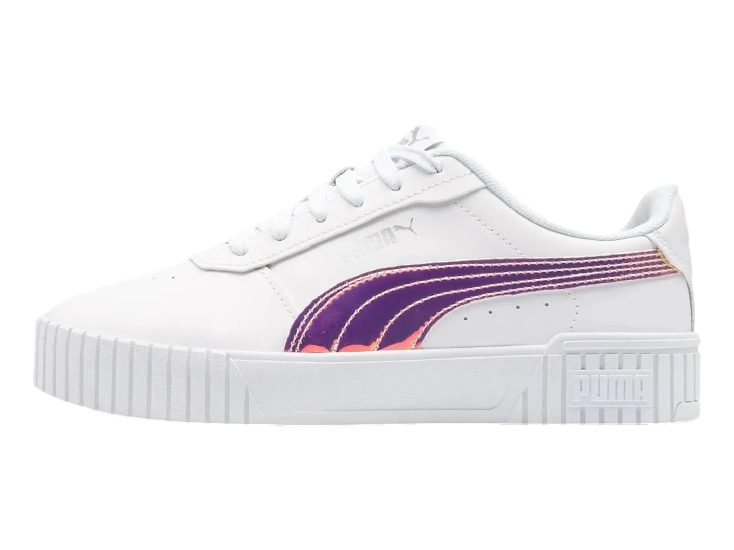Tenis Puma Carina 2.0 Blanco Para Niña