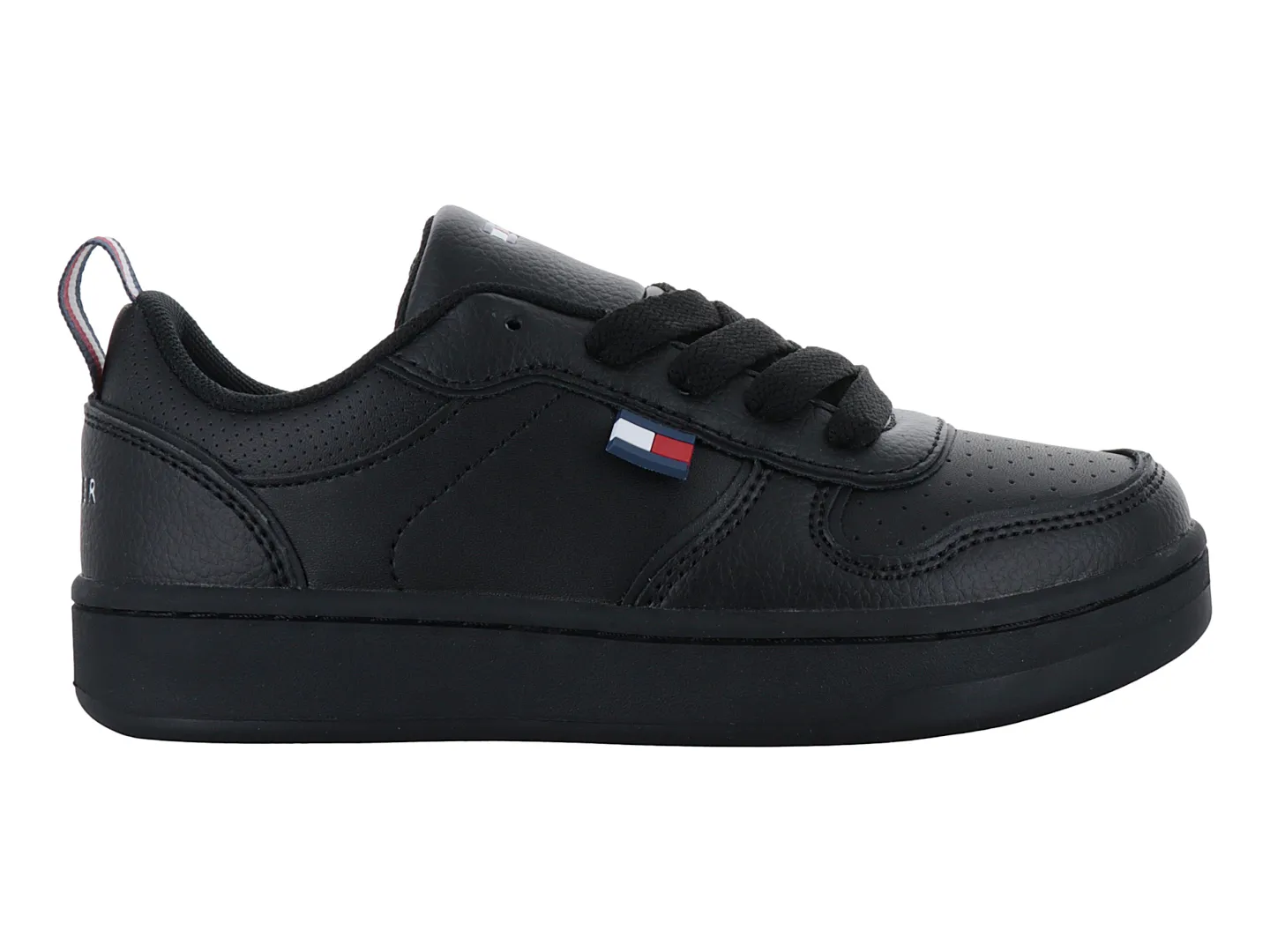 Tenis Tommy Hilfiger 931c Negro Para Niño