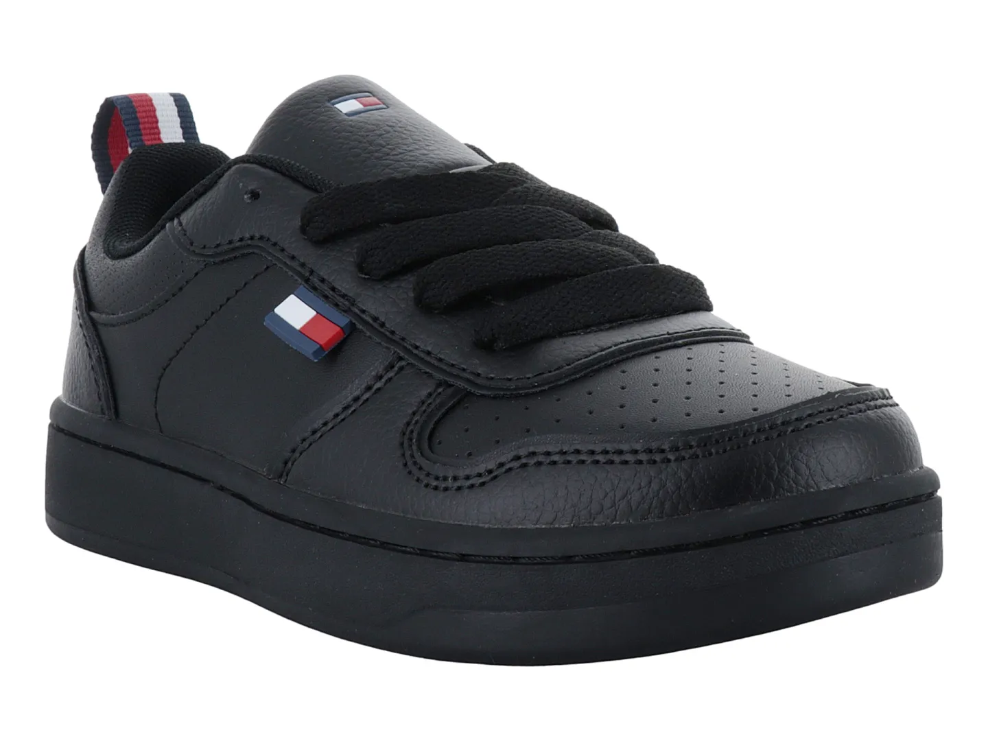 Tenis Tommy Hilfiger 931c Negro Para Niño