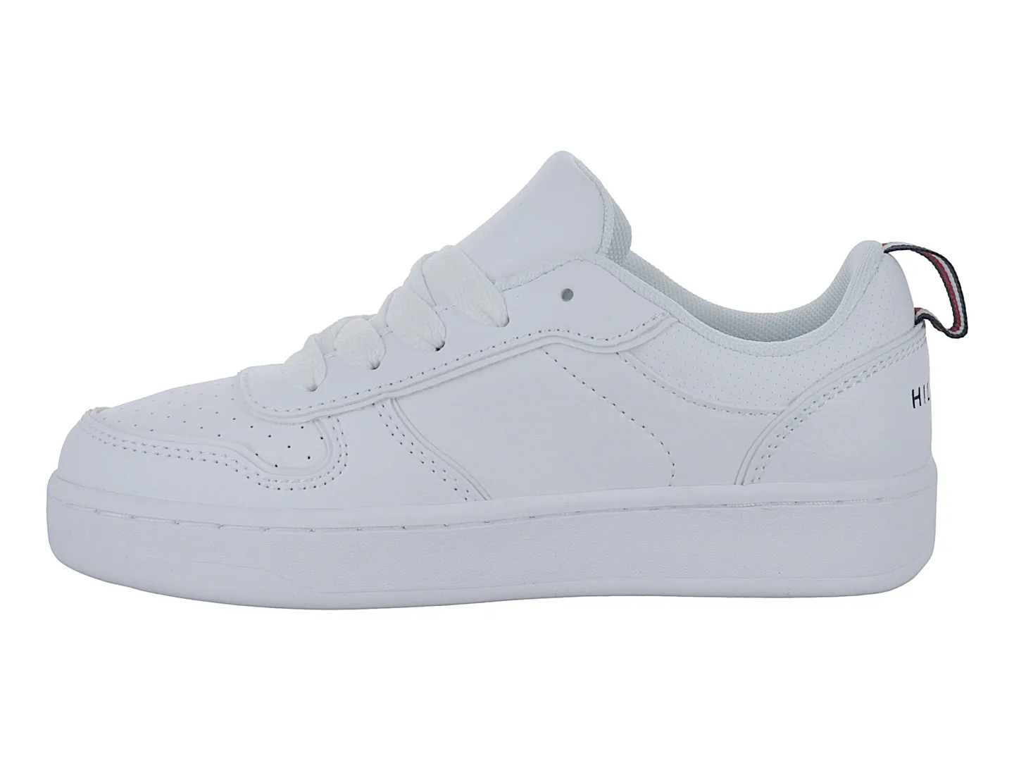 Tenis Tommy Hilfiger Court Low Blanco Para Niño
