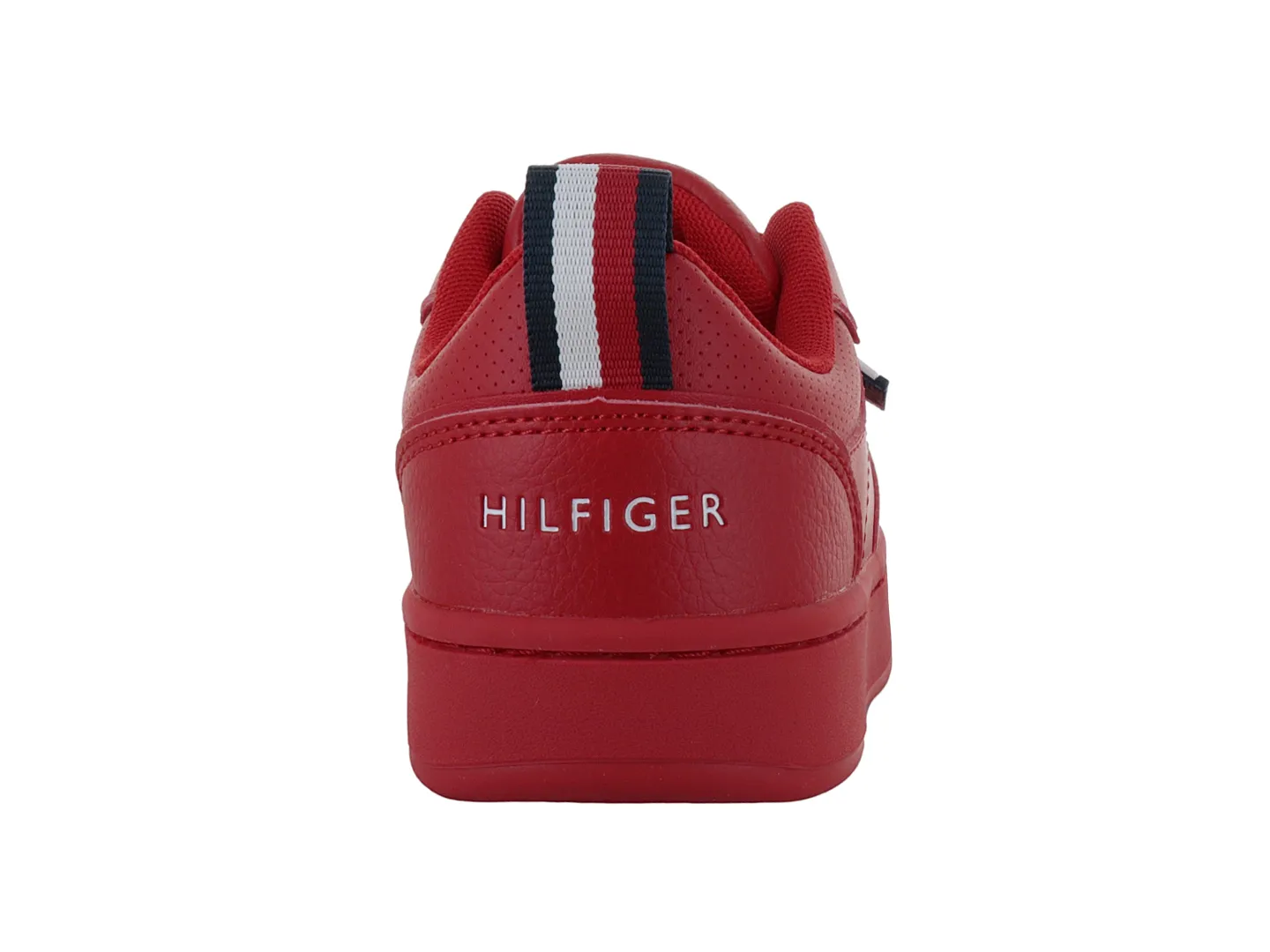 Tenis Tommy Hilfiger Court Low Rojo Para Niño