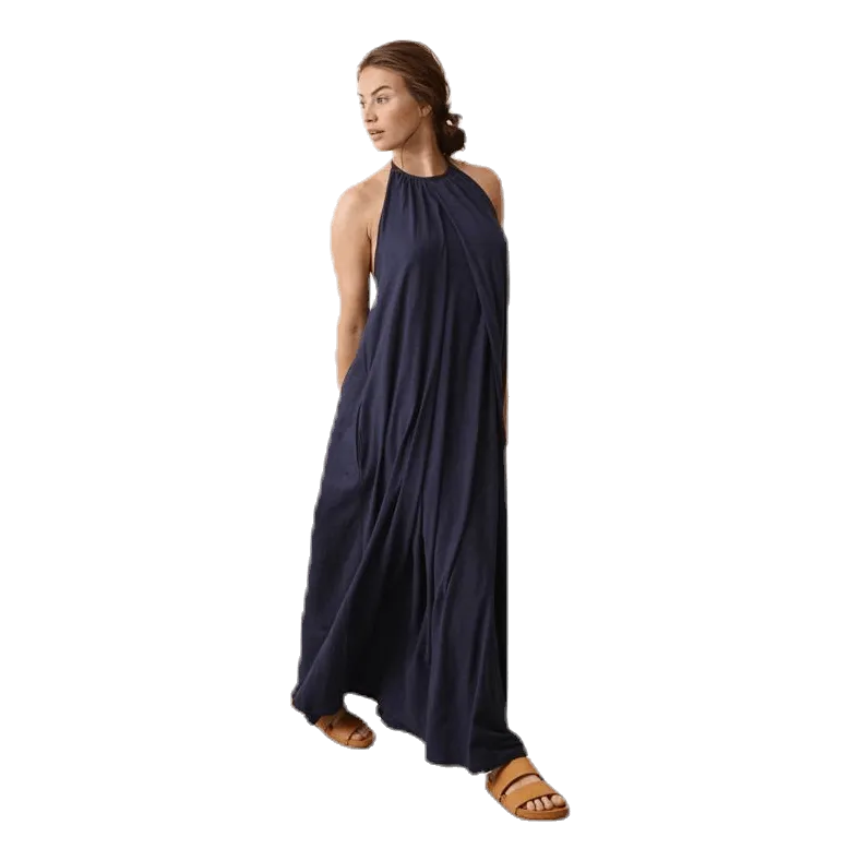Tetas Air Halterneck Dress Blue