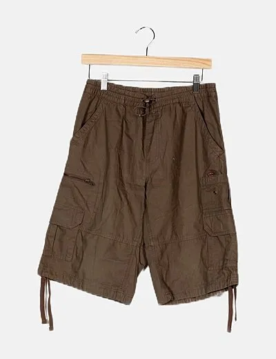 Tex Pantalón marrón cargo