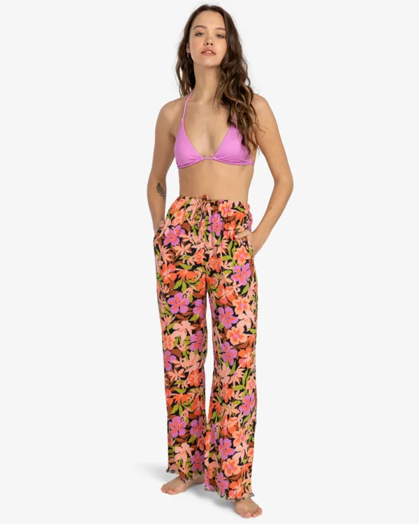 THAT SMILE  PANTAL&OACUTE;N DE PATA ANCHA PARA MUJER