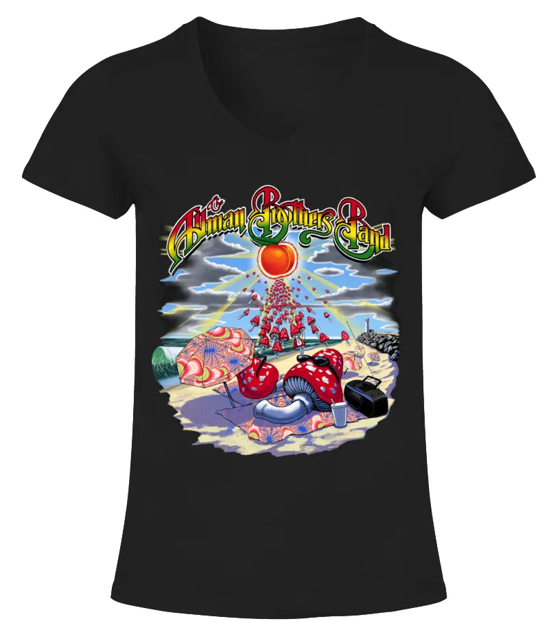 The Allman Brothers Band BK (11) Camiseta cuello pico Mujer
