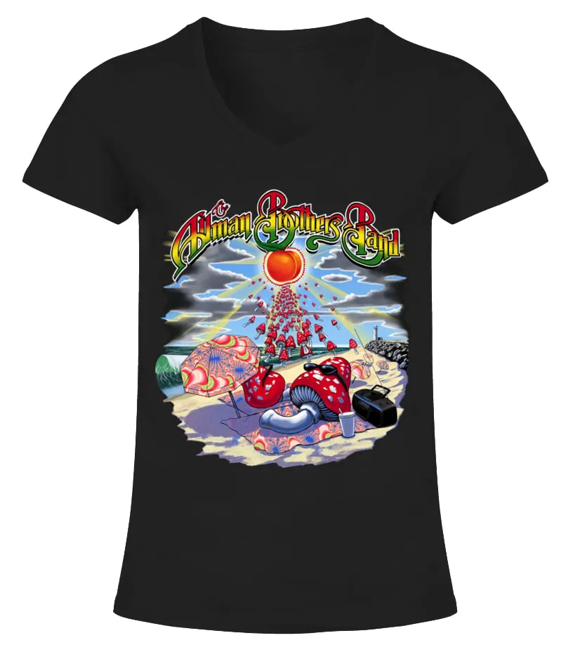 The Allman Brothers Band BK (11) Camiseta cuello pico Mujer