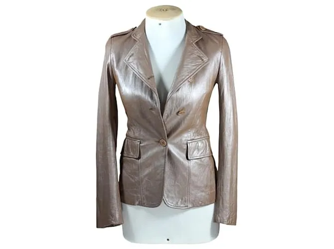 Theory Chaqueta Bronce 