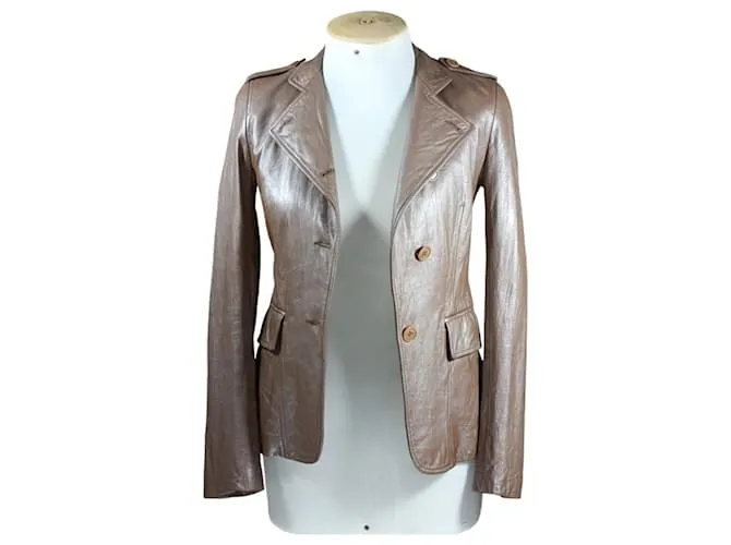 Theory Chaqueta Bronce 