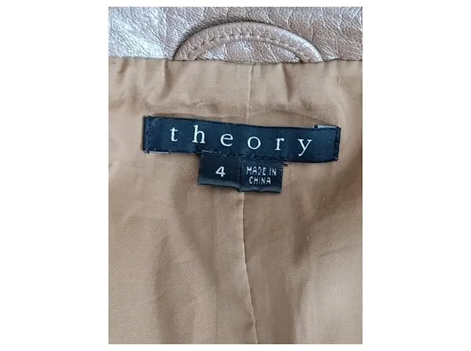 Theory Chaqueta Bronce 