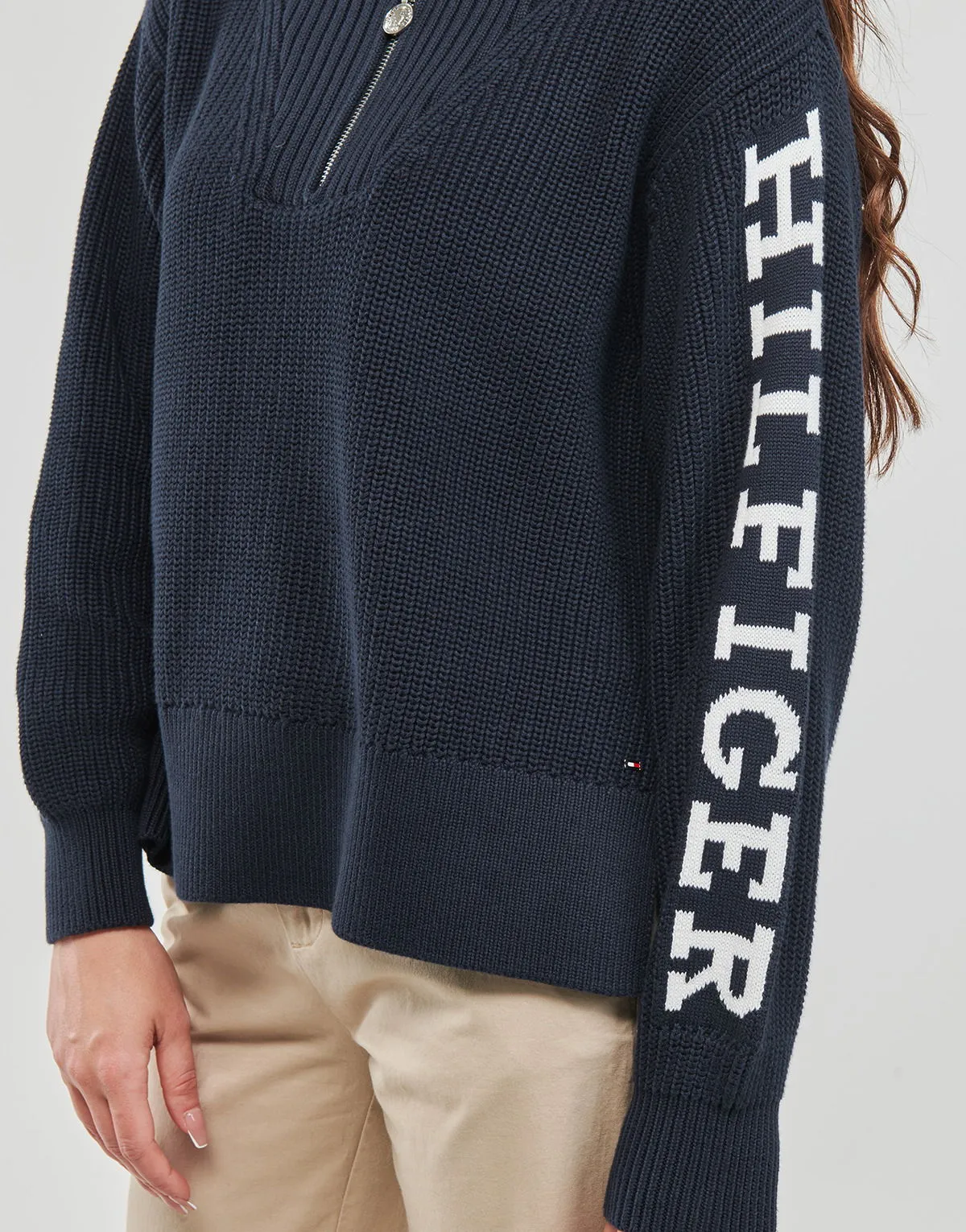 Tommy Hilfiger PLACED HILFIGER 1/2 ZIP SWEATER