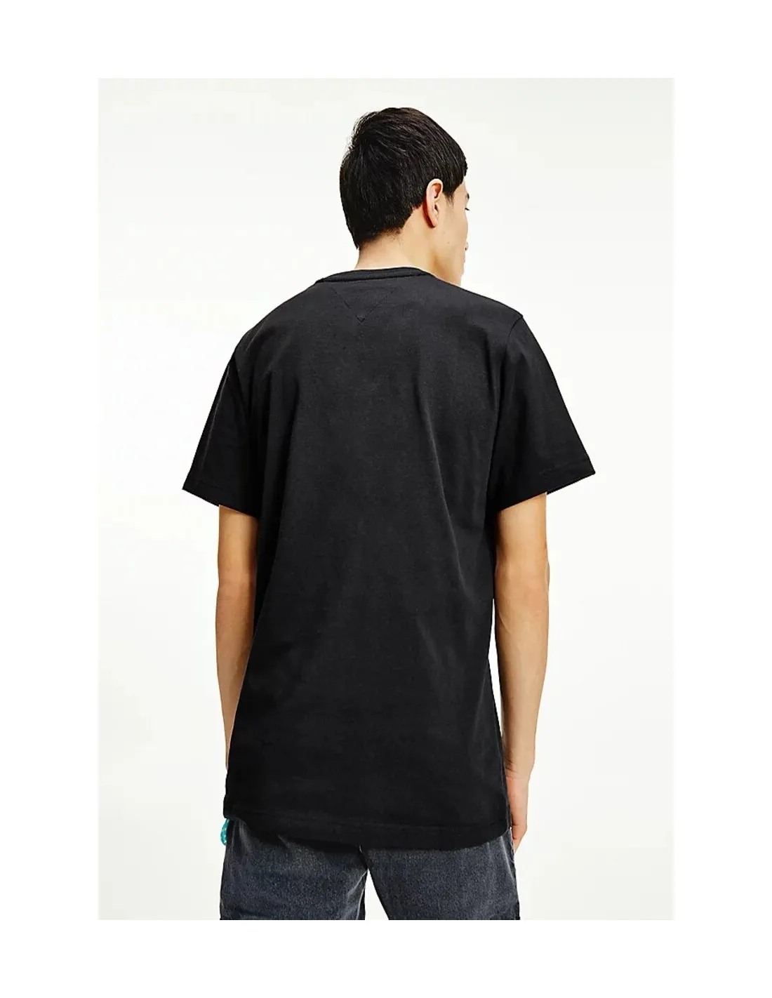 Tommy Jeans camiseta de algodón orgánico con Logo pequeño