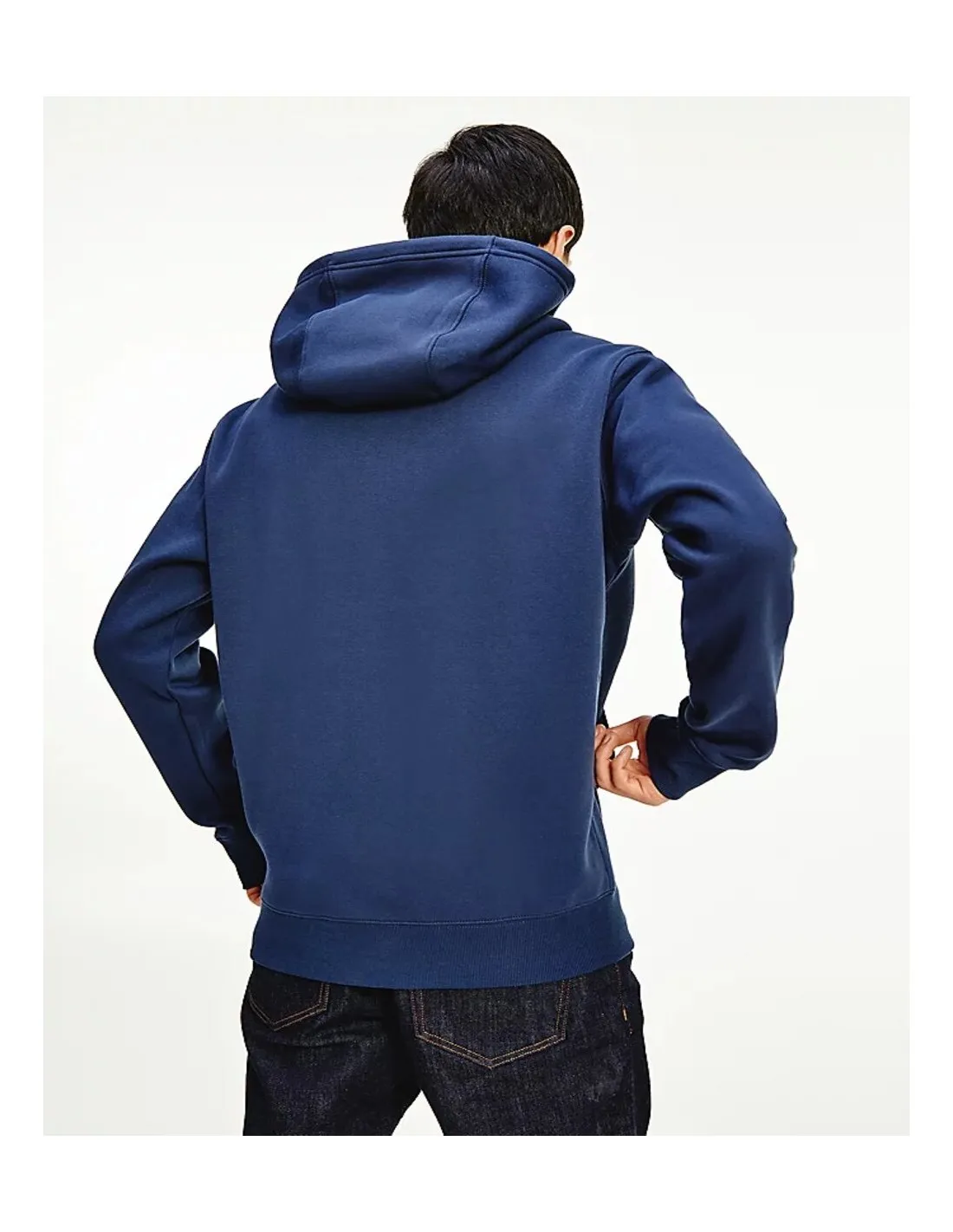 Tommy Jeans sudadera de felpa con capucha y cierre de cremallera