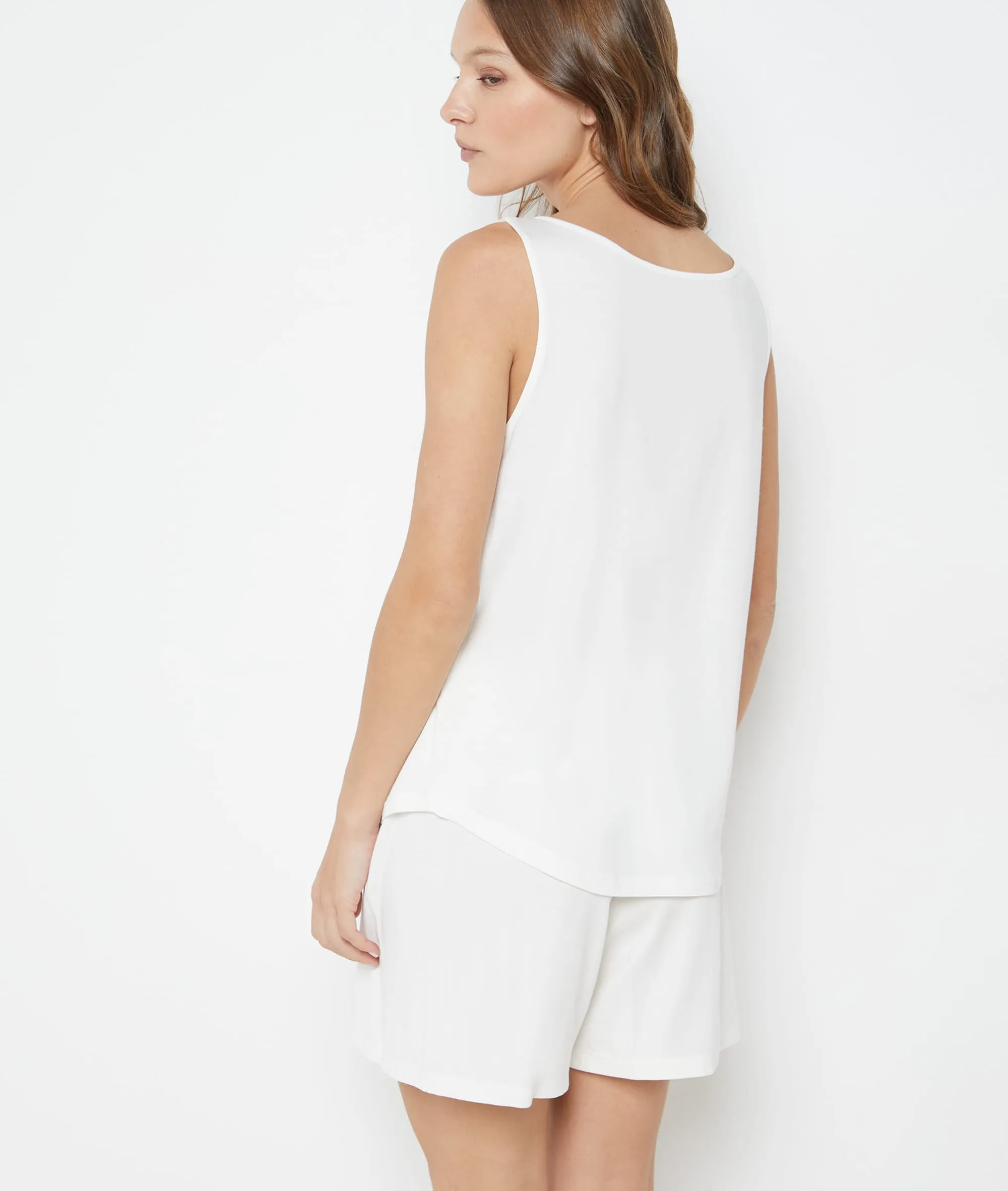 TOP DE MODAL LISO MODY ECRU  ETAM