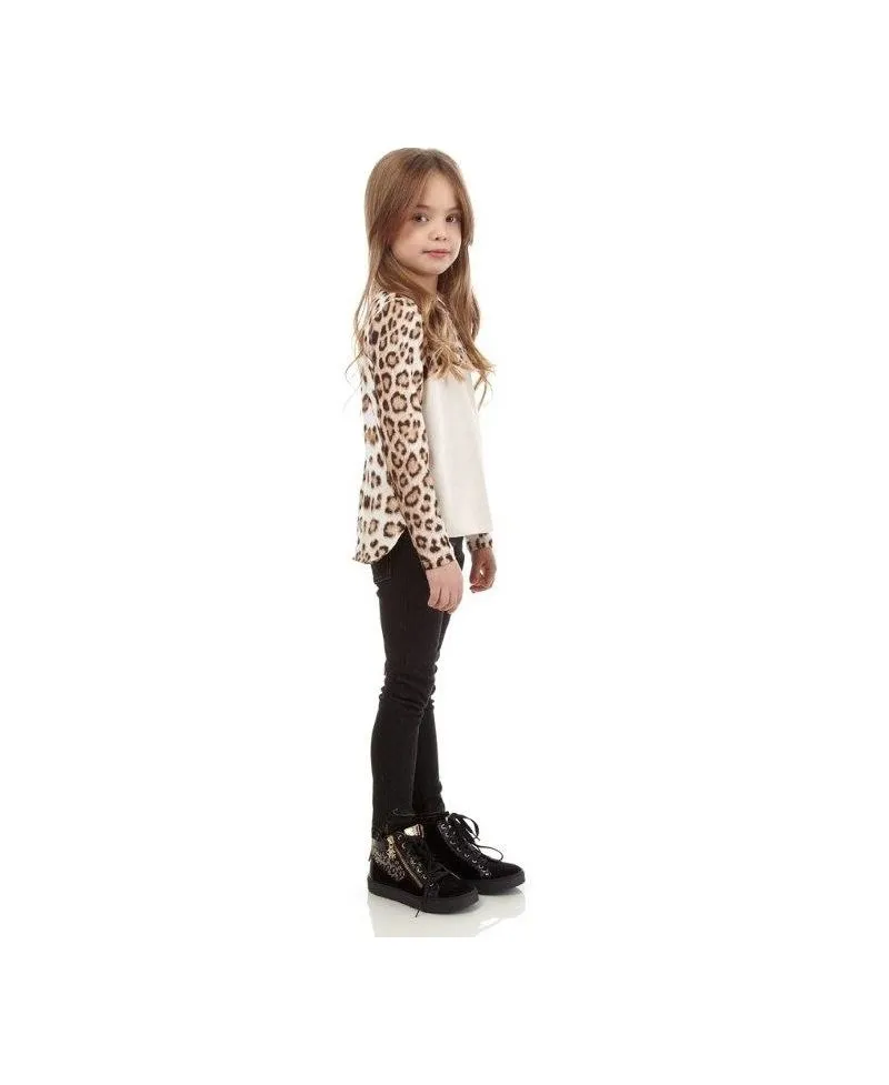 Top Leopardo niña Cavalli