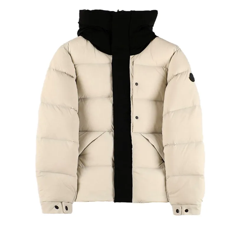 TOPSTONEY 2023, chaqueta esponjosa con capucha de Darth Vader para hombre, chaqueta esponjosa de plumón de pato blanco de tenden