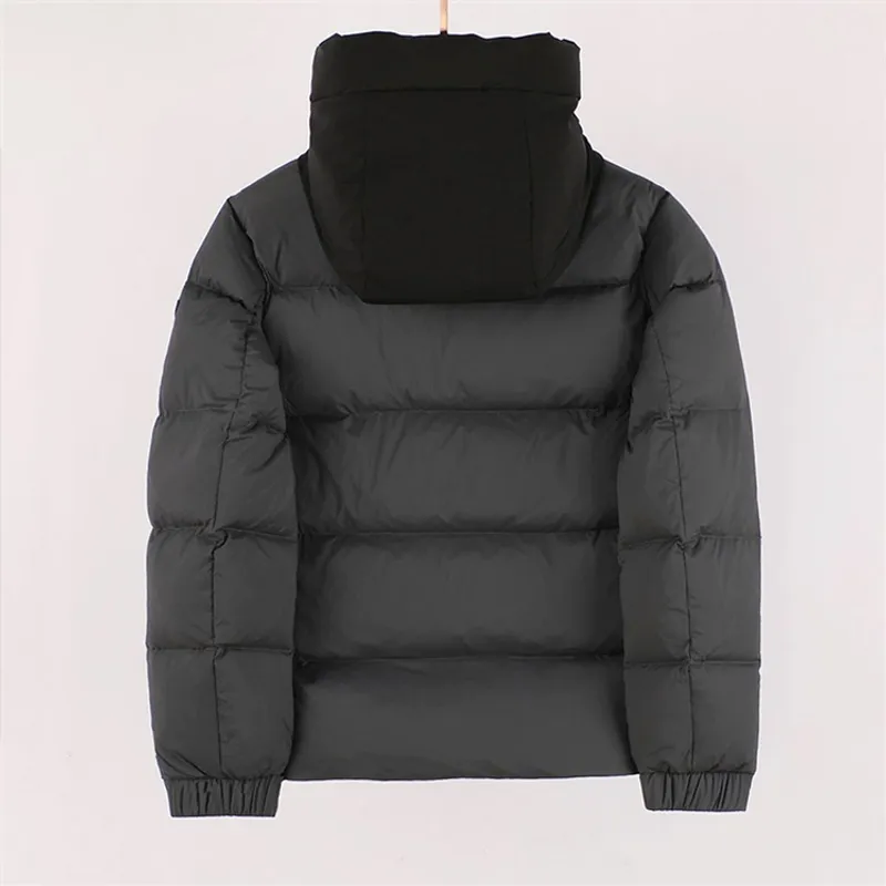 TOPSTONEY 2023, chaqueta esponjosa con capucha de Darth Vader para hombre, chaqueta esponjosa de plumón de pato blanco de tenden