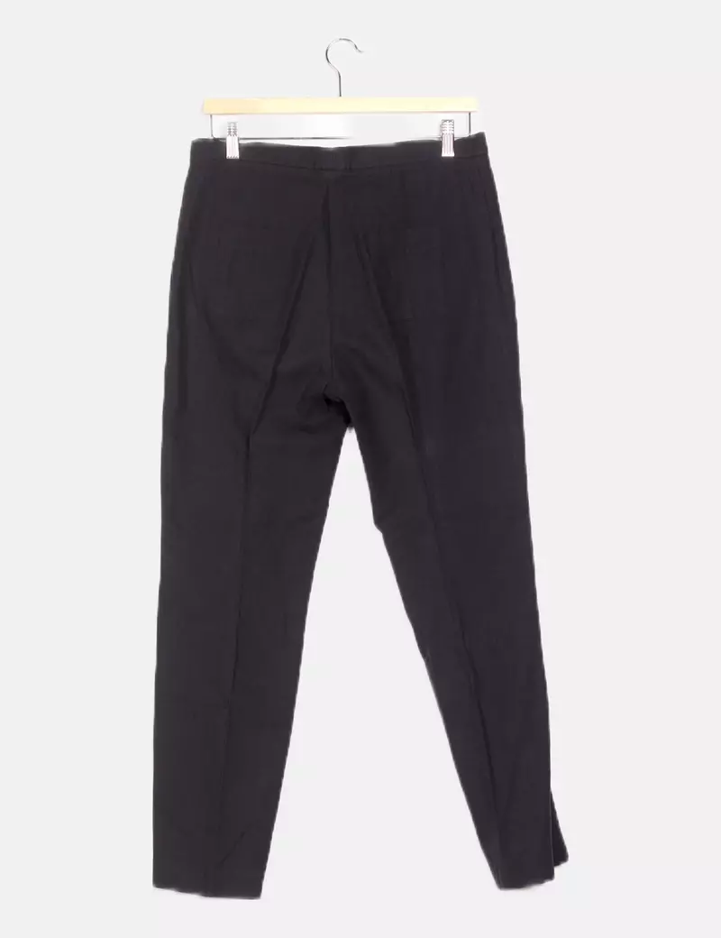 Uterqüe Pantalón gris básico