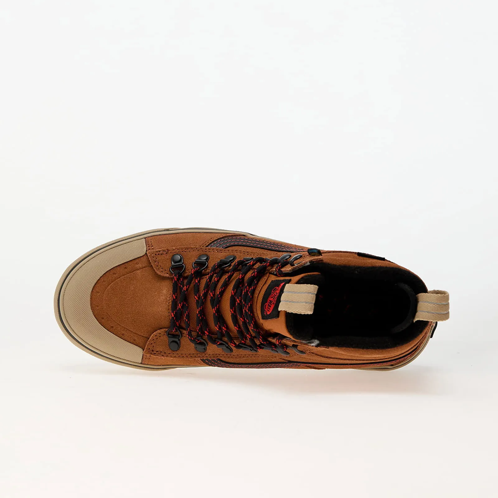 VANS MTE SK8HI DR WATERPROOF SHOES (GLAZED GINGER) UNISEX ORANGE, SIZE 34.5