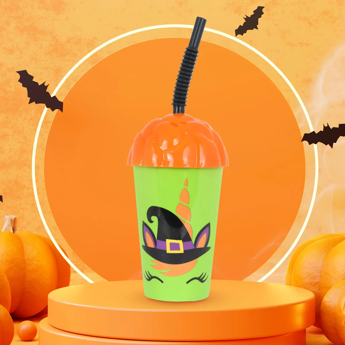 Vaso con Diseo de Cerebro para Halloween