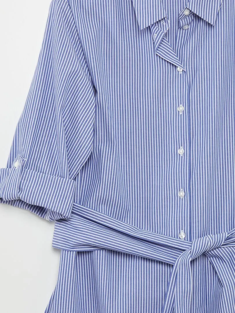 VESTIDO CAMISERO 'JDY'  AZUL