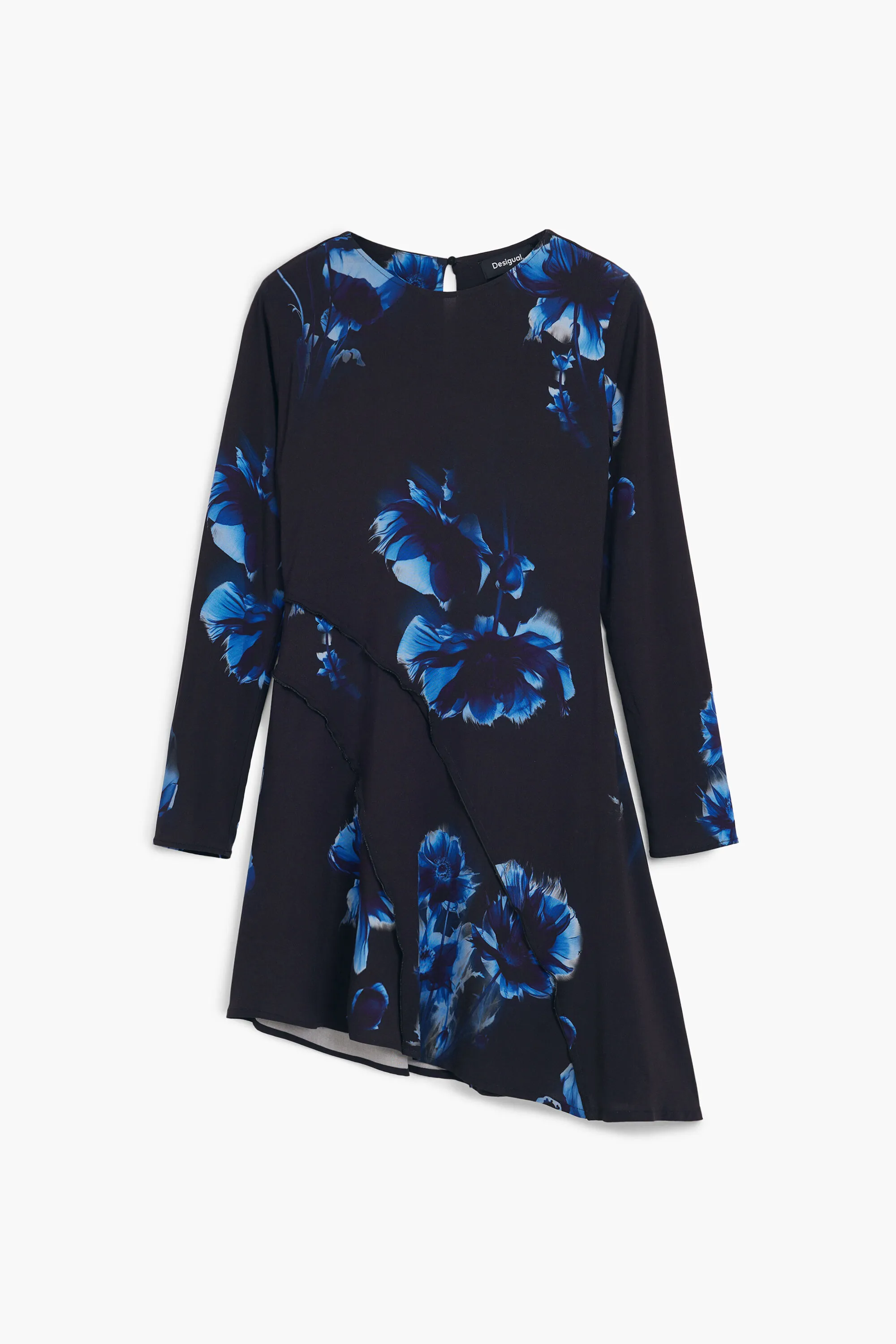 Vestido corte asimétrico