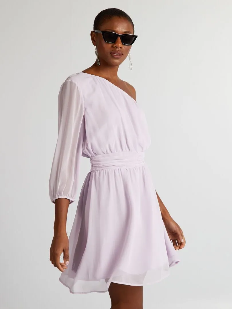 VESTIDO DE TUL  ROSA