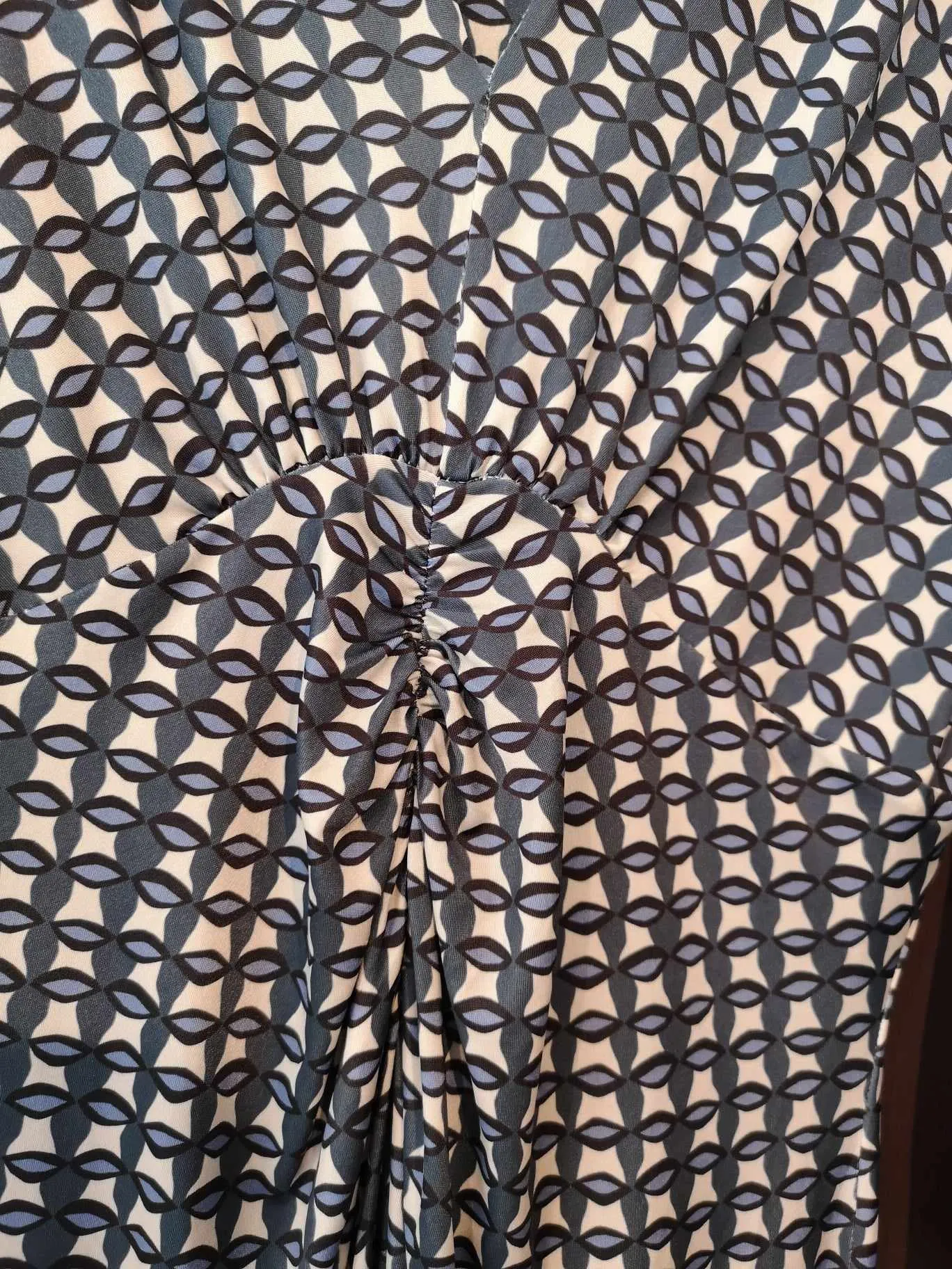 Vestido elástico estampado