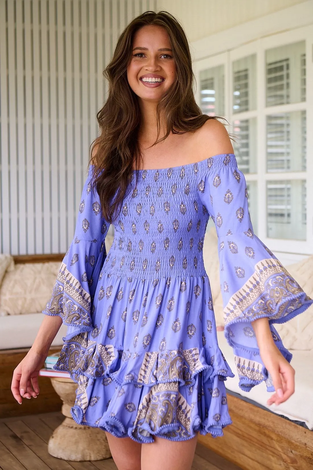 Vestido jacaranda primrose