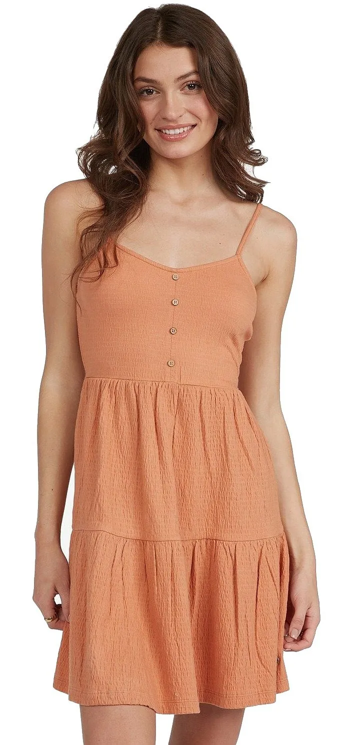 VESTIDO ROXY BEACH HANGS  CKN0/TOASTED NUT  WOMEN´S