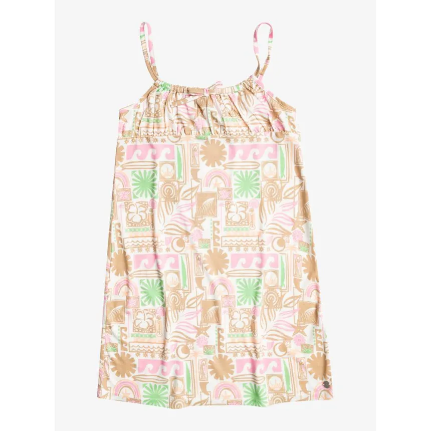 Vestido Roxy Party All The Time Para Niña