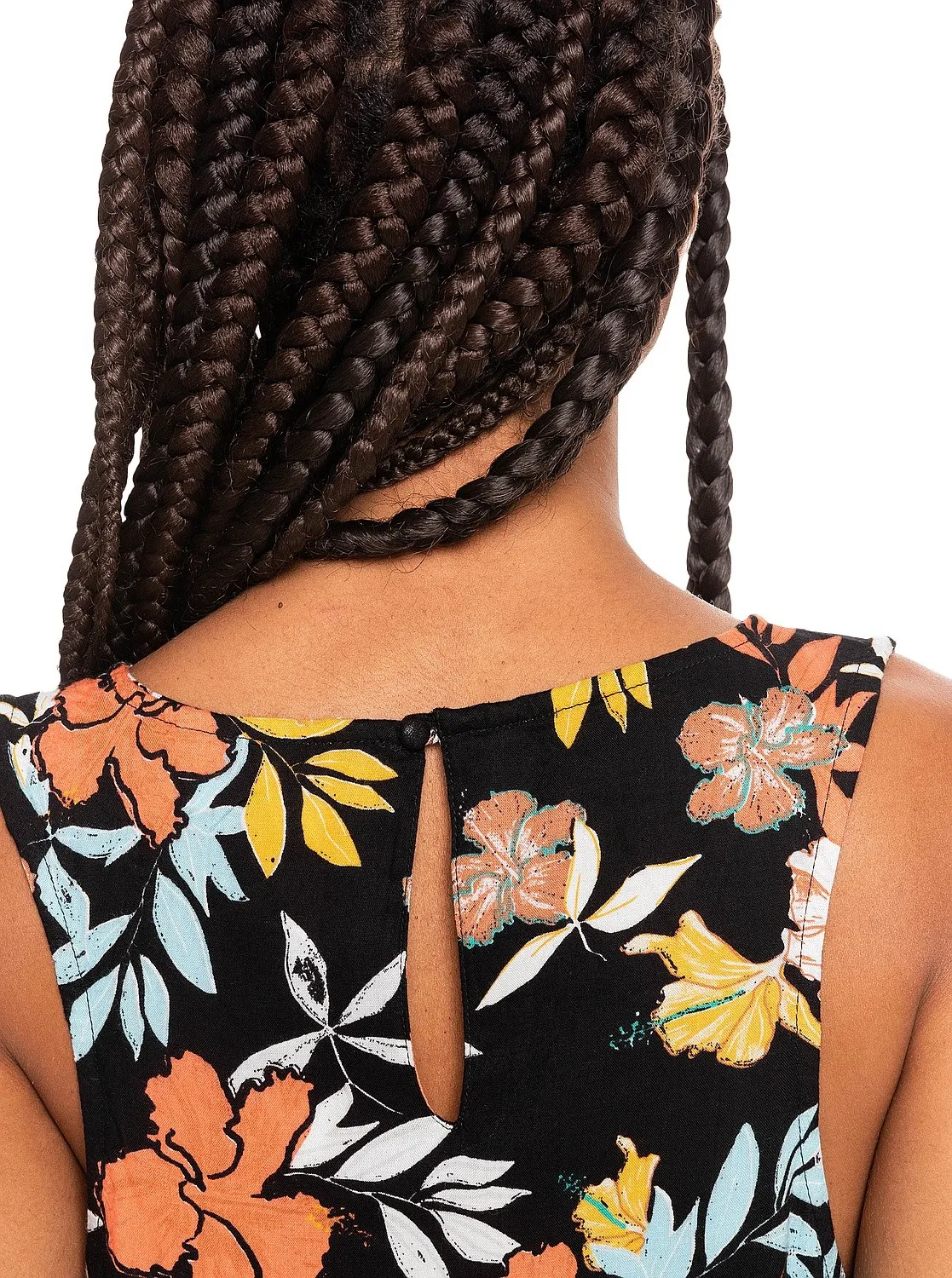 VESTIDO ROXY SWEET WHISPER  XKBY/ANTHRACITE ISLAND VIBES  WOMEN´S