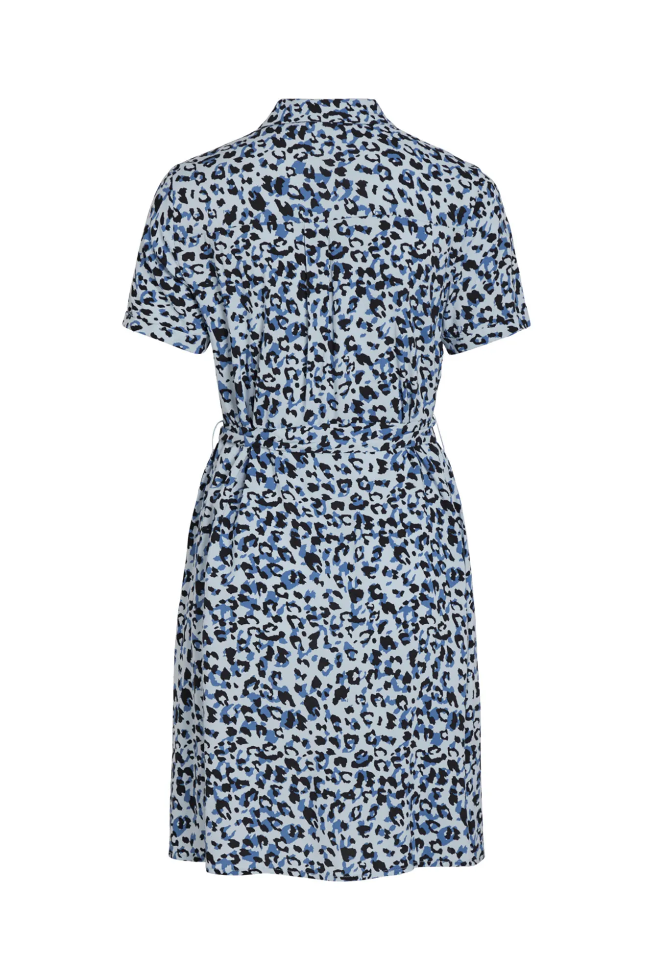 Vila Vestido camisero de manga corta